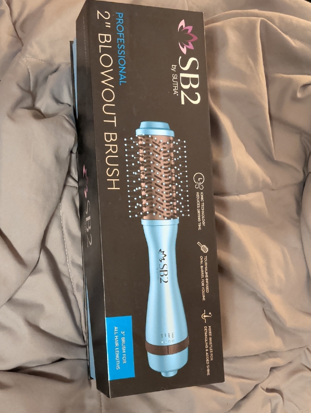 SB2 Professional 2" Blowout Brush - Light Blue